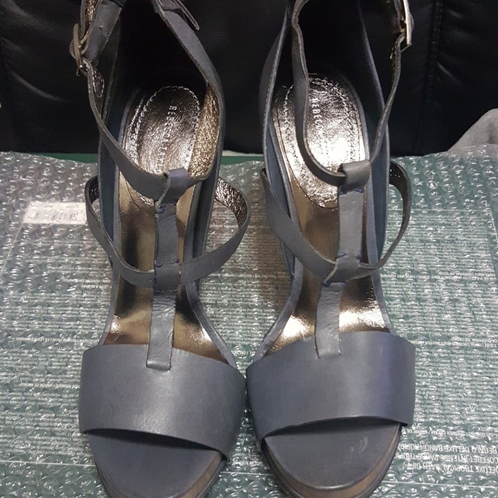 Rebecca Taylor Grey Stiletto High Heels